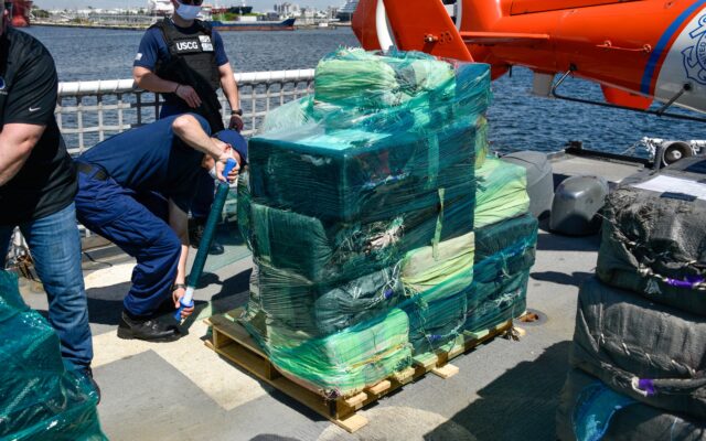 Coast Guard seizes $1.4 billion worth of cocaine and marijuana