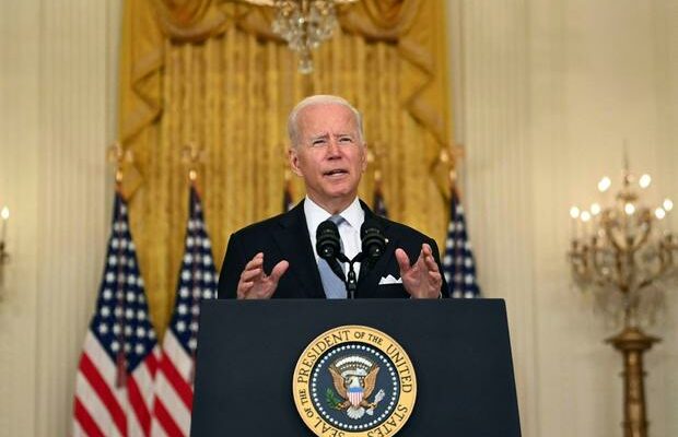 Biden says “buck stops with me” and defends Afghanistan withdrawal