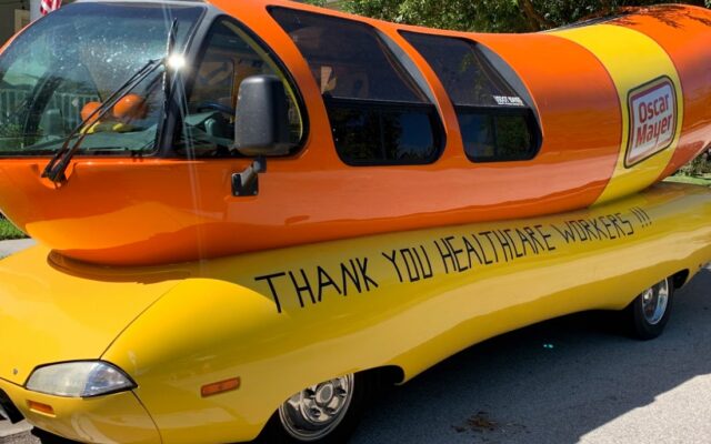 Oscar Mayer Wienermobile hot doggin’ around San Antonio this week