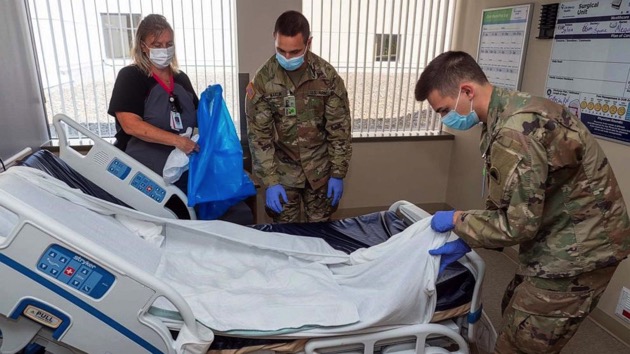 How National Guard members are helping hospitals on the brink during delta surge