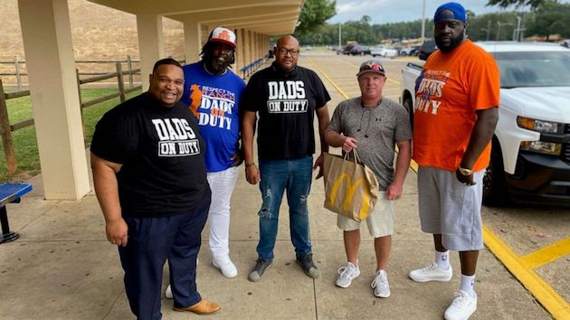 Dads form ‘Dad’s on Duty’ squad to help stop violence at their kids’ high school