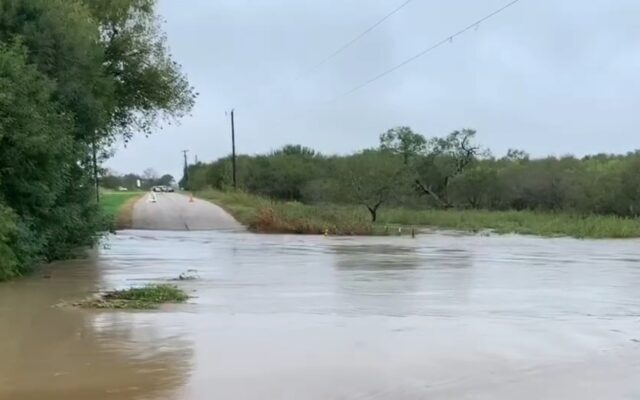 Crews searching for two people swept away by floodwaters in St. Hedwig
