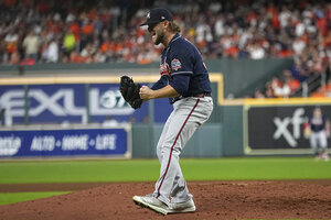 The Latest: Braves take 1-0 Series advantage over Astros