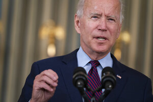 Biden eager to get out of DC, push benefits of spending plan