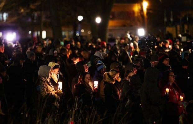 Waukesha residents pack park for vigil for parade victims