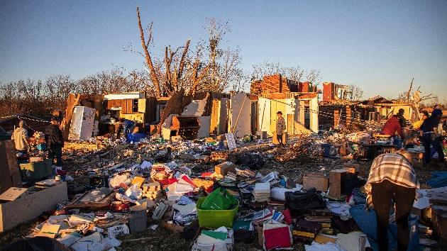 Rare tornadoes strike America’s heartland, destroying homes and knocking out power