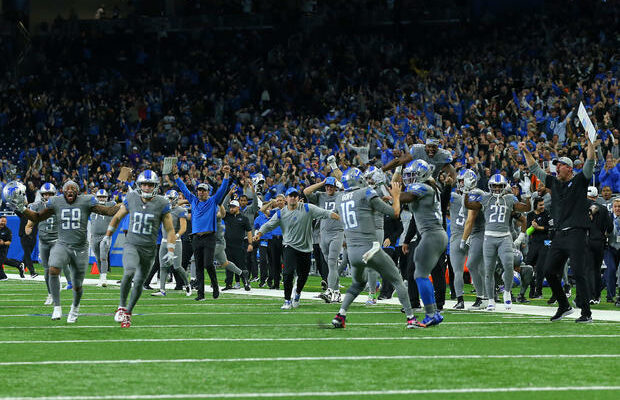 Detroit Lions dedicate first win to victims of school shooting