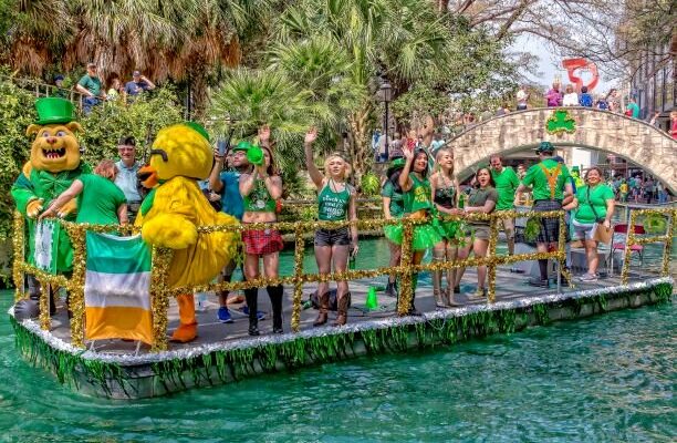 San Antonio River Walk turns green this week ahead of 53rd Annual St. Patrick’s Day Parade