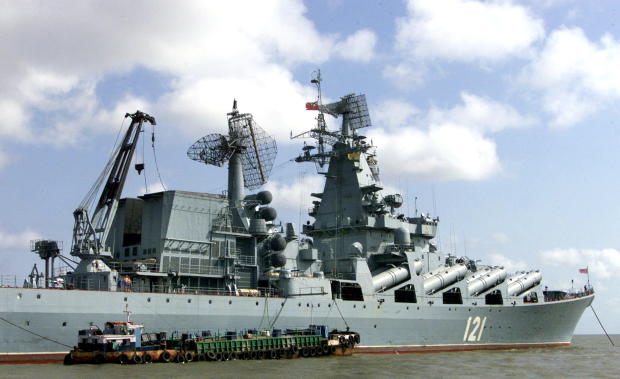 Ukraine says it has hobbled one of Russia’s most important warships