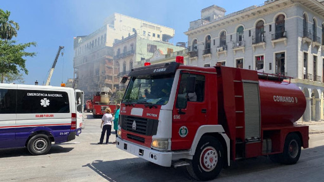 Eight dead in apparent gas explosion at hotel in Cuba