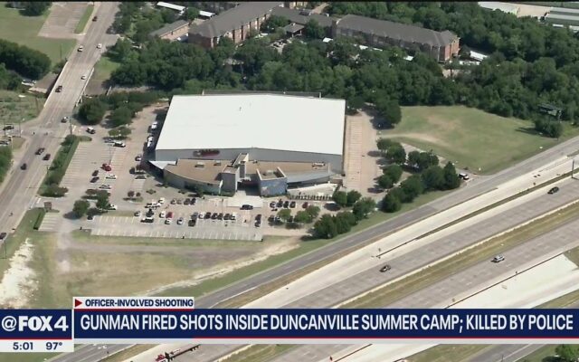 Police in Texas fatally shoot armed man at youth day camp