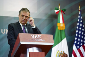 Mexican diplomat starts jostling for 2024 nomination
