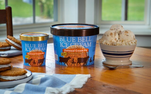 Blue Bell releases oatmeal cream pie flavor to celebrate National Ice Cream Month