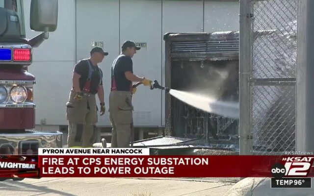 Fire at CPS substation causes thousands of customers to lose power