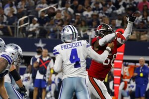 Cowboys QB Prescott to miss multiple weeks with hand injury