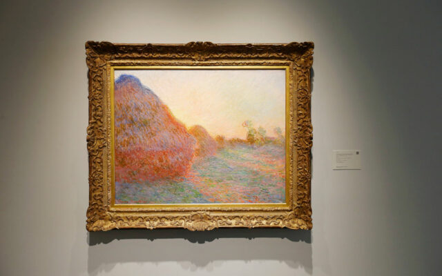 Activists throw mashed potatoes on Monet painting to protest fossil fuels