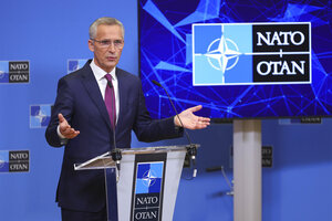 NATO chief warns Russia not to cross ‘very important line’