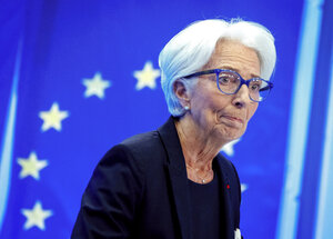 Europe’s inflation likely hasn’t peaked, ECB’s Lagarde says