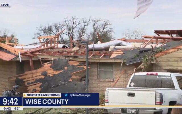 3 tornadoes reportedly touch down in North Texas