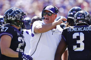 TCU’s Sonny Dykes named Associated Press coach of the Year