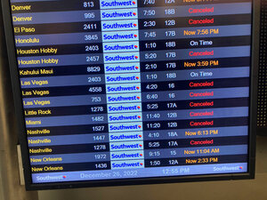 DOT to probe Southwest cancellations that stranded flyers