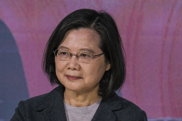Taiwan’s president says war with China ‘not an option’
