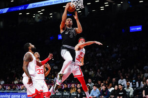 Irving, Nets roll past Spurs 139-103 for 12th straight win