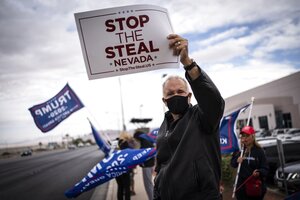 Trump lawyers questioned Nevada’s 2020 vote, records show
