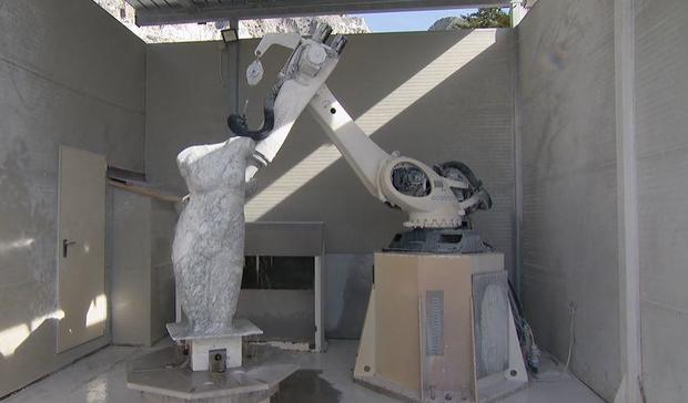 Could robots do the work of master marble sculptors?