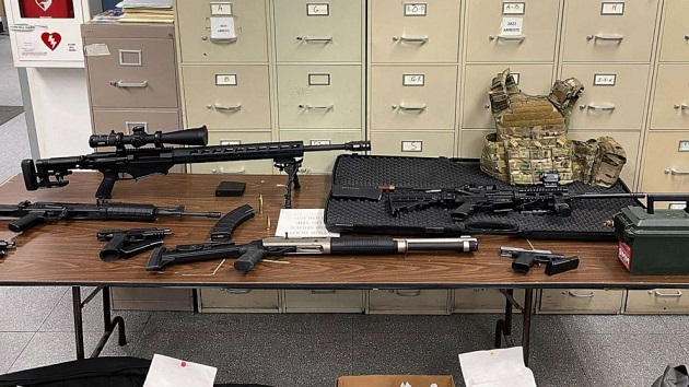 High-powered rifles, shotguns, handguns found in man’s home; police say possible mass shooting was prevented