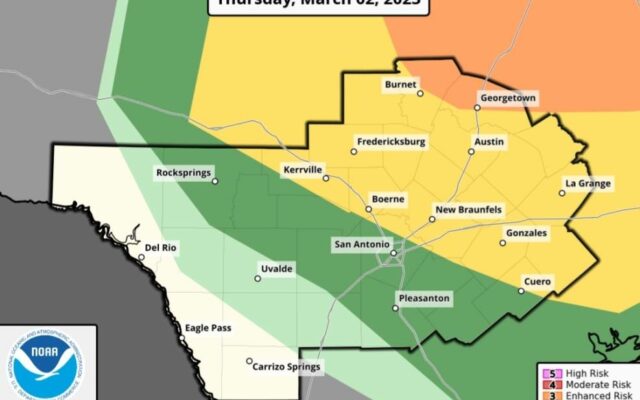 National Weather Service: Strong Thunderstorms Possible Thursday Afternoon
