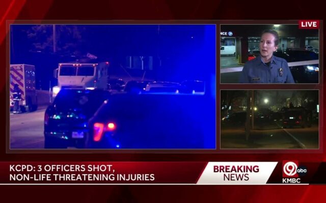 “Multiple officers” shot, standoff follows in Kansas City, Mo., police say