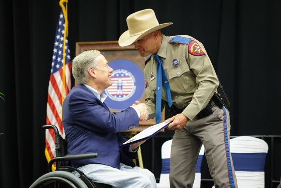 Gov Abbott honors first responders at Houston Livestock Show and Rodeo