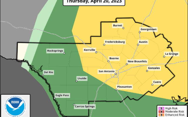 National Weather Service: Severe Thunderstorms Expected Thursday Afternoon/Evening