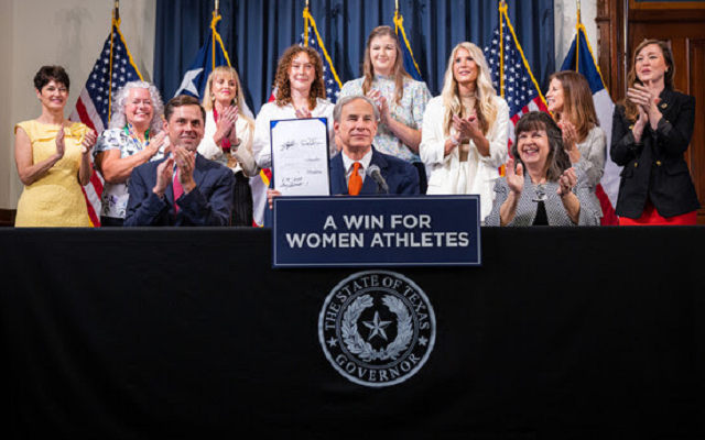 Governor Abbott signs ‘Save Women’s Sports Act’