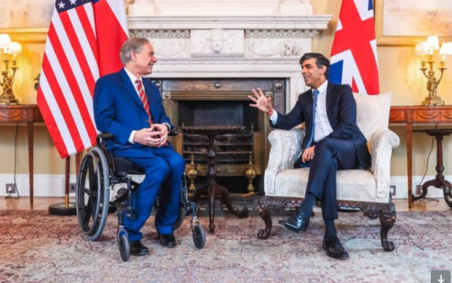 Gov Abbott signs Statement of Mutual Cooperation with United Kingdom