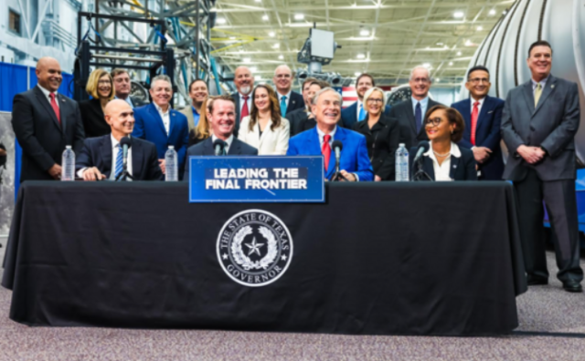 Governor Abbott launches Texas Space Commission