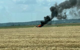Medina County EMS: Pilot escapes after plane crashes, catches fire near Castroville airport